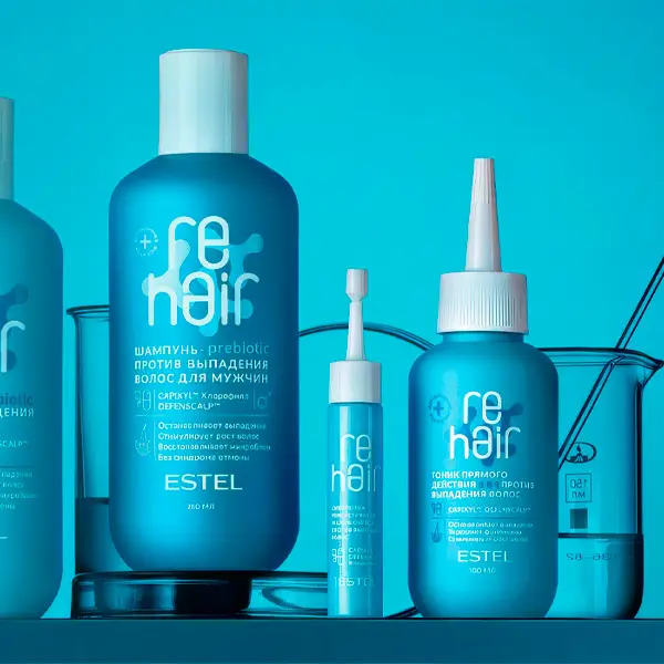 Разработка сайта, SEO продвижение, контекстная реклама для Estel Professional Россия